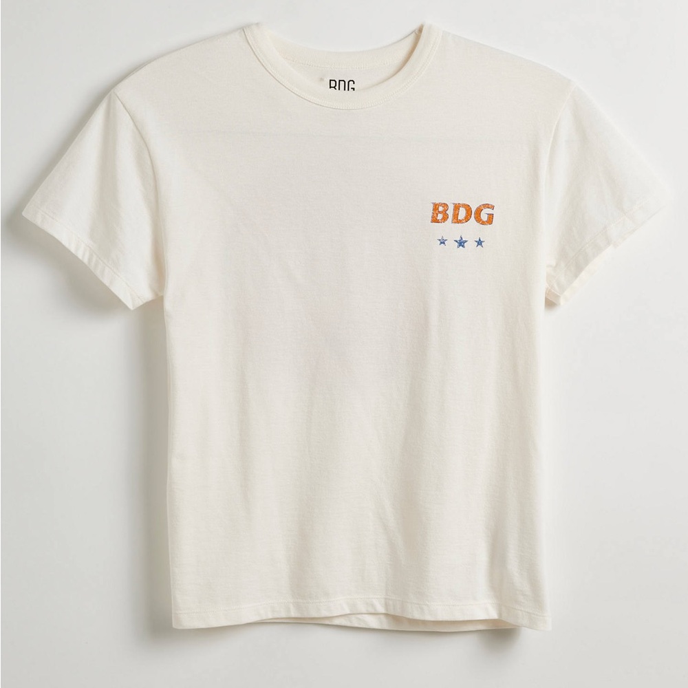 BDG Cream Graphic T-Shirt Small NWOT